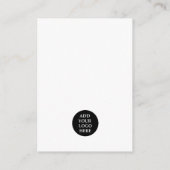 Glitter Roos Gold DANK U MET DE HAND GESCHREVEN EN Informatiekaartje (Achterkant)