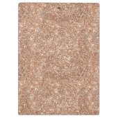 Glitter Roos Gold glitter sparginy Exam Board Klembord (Achterkant)