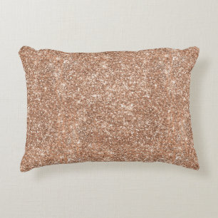 Glitter Roos Gold glitter sparren glanzend kussen