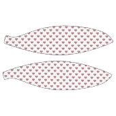 Glitter Roos Gold Hearts Witte achtergrond Basketbal (Panelen)