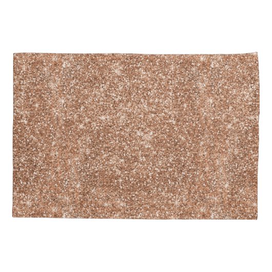 Glitter Roos Gold Water Flacon Kussensloop (Achterkant)