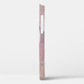 Glitter roos goud holografisch abstract Case-Mate iPhone case (Achterkant / Links)