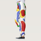 Glitter Rosh Hashanah shofar appels en honing Leggings (Links)