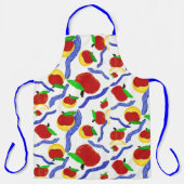 Glitter Rosh Hashanah shofar appels en honing Schort (Voorkant)