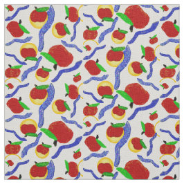 Glitter Rosh Hashanah shofar appels en honing Stof