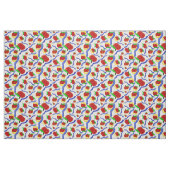 Glitter Rosh Hashanah shofar appels en honing Stof (Fat Quarter)