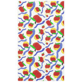 Glitter Rosh Hashanah shofar appels en honing Tafelkleed (Voorkant)