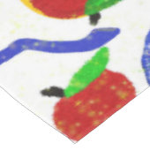 Glitter Rosh Hashanah shofar appels en honing Tafelkleed (Gekanteld)