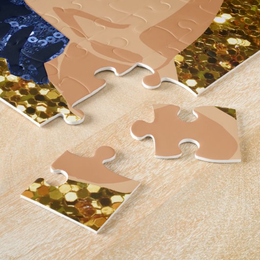 glitter rosie de riveter legpuzzel (Zijkant)