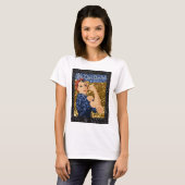 glitter rosie de riveter t-shirt (Voorkant volledig)