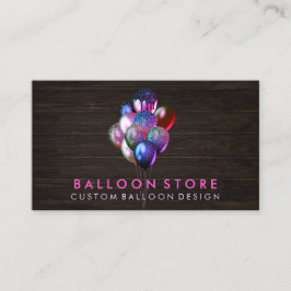 Glitter Roze Ballonnen voor Evenementenplanning ho Visitekaartje