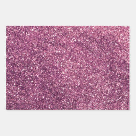 Glitter Roze Blauw Goud Turquoise Inpakpapier Vel
