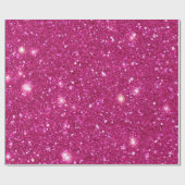 Glitter Roze Cadeaupapier (Vlak)