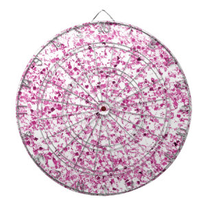 Glitter roze dartboard dartbord