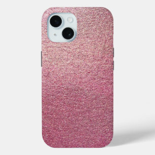 Glitter Roze Goud iPhone 15 Case