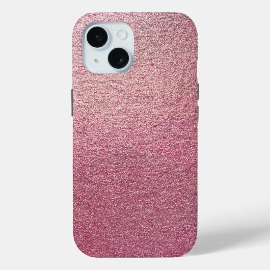 Glitter Roze Goud Case-Mate iPhone Case (Achterkant)