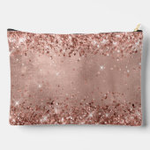 Glitter Roze Goud Etui (Achterkant)