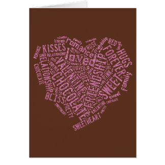 Glitter Roze Hart van Liefde
