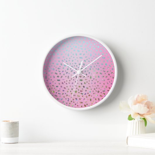 Glitter Roze Luipaardprint (Huis)