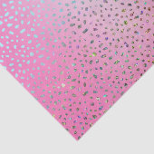 Glitter Roze Luipaardprint Tissuepapier (Detail)