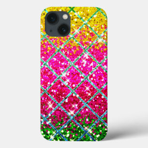 Glitter Roze Snakeskin Case-Mate iPhone Case
