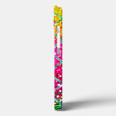 Glitter Roze Snakeskin Case-Mate iPhone Case (Achterkant / Links)