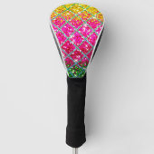 Glitter Roze Snakeskin Golfheadcover (Voorkant)