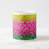 Glitter Roze Snakeskin Grote Koffiekop (Voorkant)