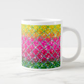Glitter Roze Snakeskin Grote Koffiekop (Rechts)