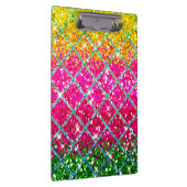 Glitter Roze Snakeskin Klembord (Rechts)