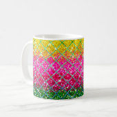 Glitter Roze Snakeskin Koffiemok (Voorkant links)