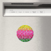 Glitter Roze Snakeskin Magneet (Insitu (Vaatwasser))