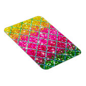Glitter Roze Snakeskin Magneet (Rechterzijde)