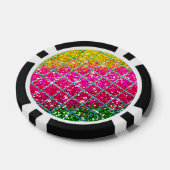 Glitter Roze Snakeskin Poker Chips (Enkel)