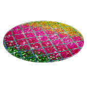 Glitter Roze Snakeskin Snijplank (Hoek)