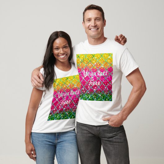 Glitter Roze Snakeskin T-shirt (Unisex)