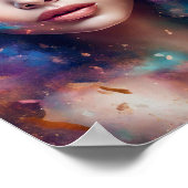 Glitter Sally Abstract Art Poster (Hoek)