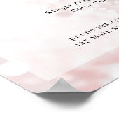 Glitter Salon prijslijst Poster (Hoek)