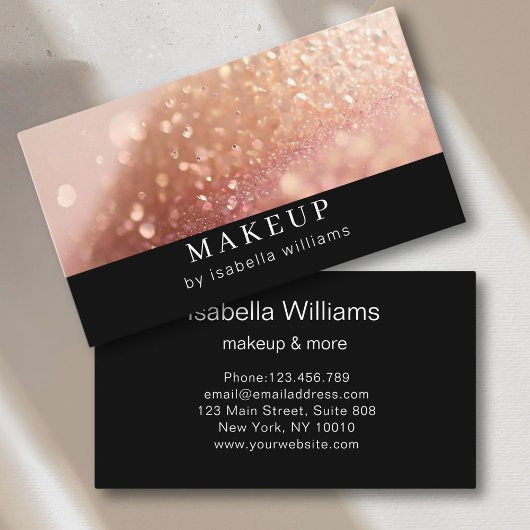 Glitter Salon Visitekaartje