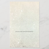 Glitter Sand Hairdressing Service Price List Flyer (Achterkant)