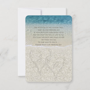 Glitter Sandy  Bruiloft Wensput Kaart