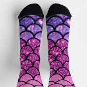 Glitter Scales Pattern-Sokken Sokken (Top)