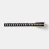 Glitter Scandinavisch Patroon Kerst Satijnen Lint (Voorkant)