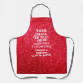 Glitter Schort Voor Dames - Unieke Bling Cadeau (Voorkant)