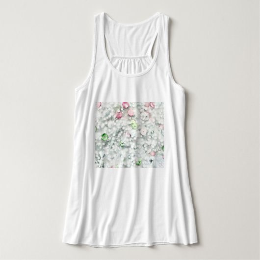 Glitter & Sequin Slime Tank Top (Design voorkant)