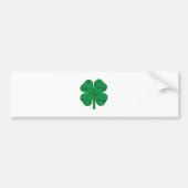 glitter shamrock bumpersticker (Voorkant)