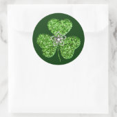 Glitter Shamrock en Flower Stickers (Tas)