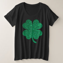 Glitter shamrock