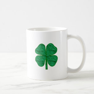 glitter shamrock koffiemok
