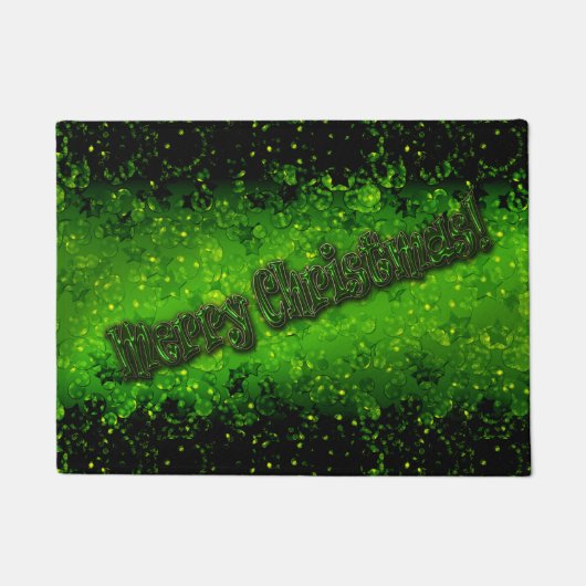 Glitter shine glow green confetti sequenties Chris Deurmat (Voorkant)